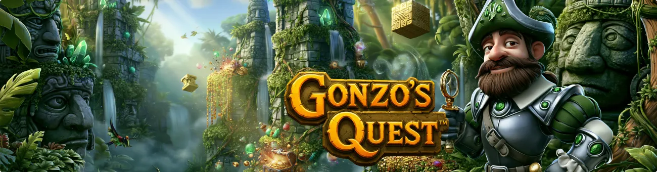 Gonzos quest slot Banner 1